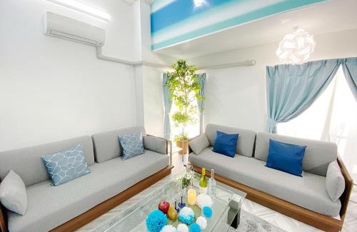 Kadena-cho Villa | Convenient Loft Penthouse Near Sunset Beach & American Village