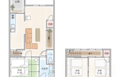 Gifu Villa | 岐阜駅近く11名可能無料駐車場ありの一軒家貸し切り
