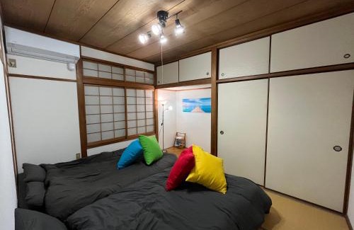 Nishi Ward Apartment | Spacious Riverside Retreat with Free Parking for Groups