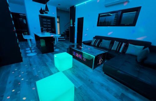 Luodong House | Stylish Retreat: 时尚玩家-包棟民宿 with Family-Friendly Amenities