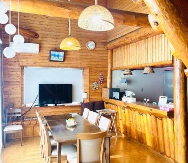 Shiraoi House | Experience Joyful Stays at Hot Springs Log House Retreat