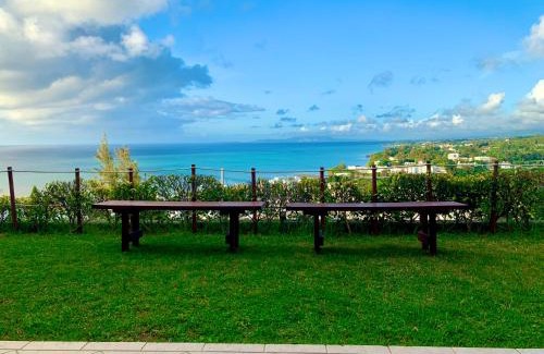 Kadena-cho Villa | Explore Comfort at 読谷目黒や: Pet-Friendly & Pool Access