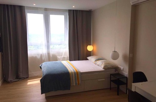 Ufa Apartment | Comfortable Аксакова,2 Apartments with Hot Tub & Scenic Views
