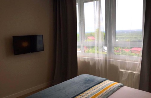 Ufa Apartment | Comfortable Аксакова,2 Apartments with Hot Tub & Scenic Views