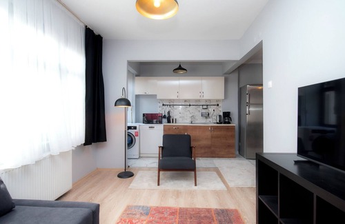 Cihangir Apartment | Modern Taksim Flat: Pet Friendly & Perfect for Families