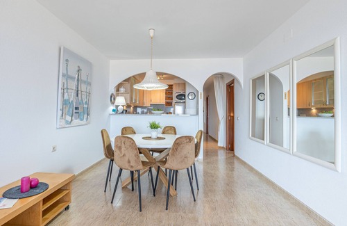 Empuriabrava Apartment | Seaside Getaway: Mirablau Apartment with Ocean Views