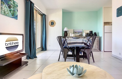 Plaine de la Brague Apartment | Inviting Studio with Pool Access and Family-Friendly Amenities