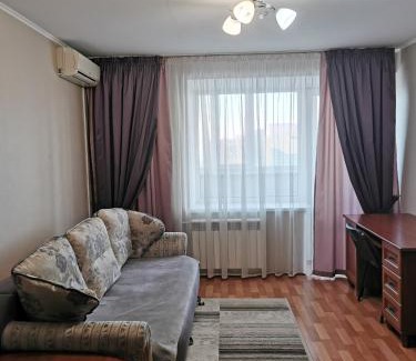 Kostanay Apartment | Central Apartment with Scenic View and Child-Friendly Perks