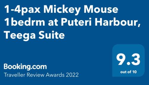 Nusajaya Apartment | Family-Friendly Mickey Mouse Suite with Oceanfront Views