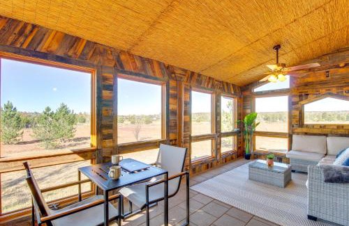Show Low House | Cozy Pet-Friendly Cabin in Show Low with Fenced Yard