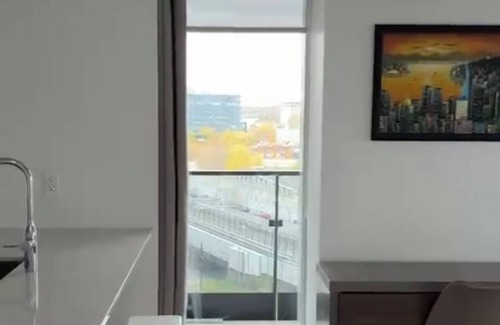 Griffintown Apartment | 1-Bed Luxury Condo with Canal Views in Griffintown, Montréal
