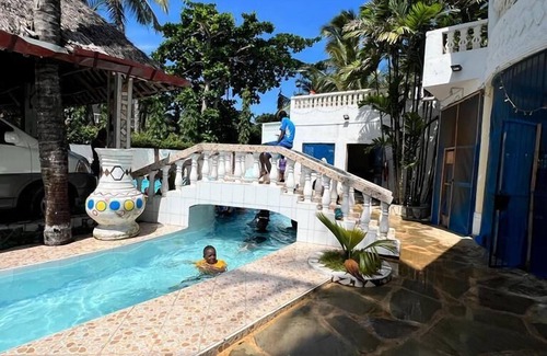 Galu Beach Villa | Quaint Villa with Pool, Steps from the Beach