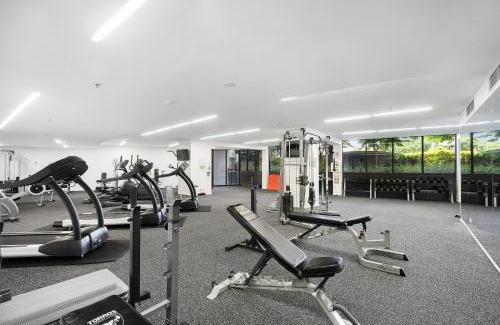 City East Apartment | Inviting 1-Bed Retreat with Pool, Gym & Scenic Views