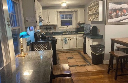 Millbury Apartment | Cozy New England Apartment for Couples with Breakfast Included