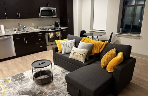 Downtown Baltimore Apartment | Inviting 1 Bedroom Harbor View with Pool and Family Fun