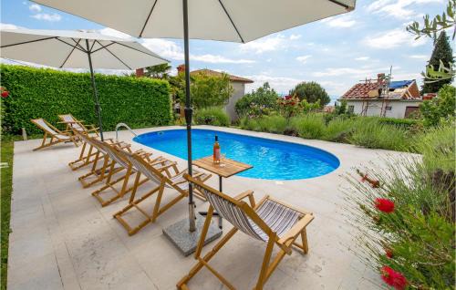 Ika House | Charming 1 Bedroom Home in Lovran with Pool Access