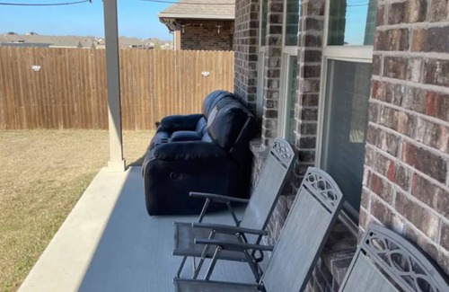 Krum House | 1 bedroom with queen size bed and shared bathroom one guest per room