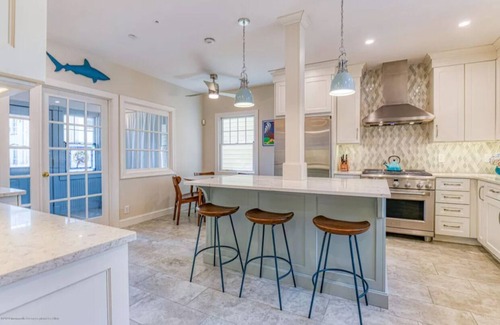 Ocean Grove House | Oceanfront Retreat: Beach Access & Scenic Wraparound Porches