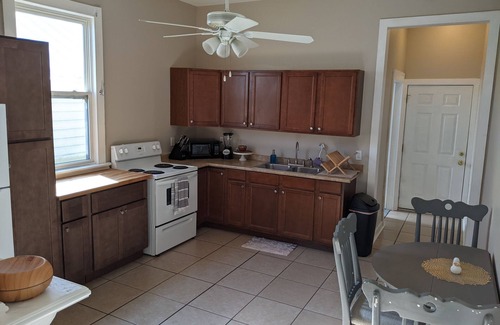 Fairgrounds Apartment | Prime Location Just Steps from Jazz Fest Entrance!