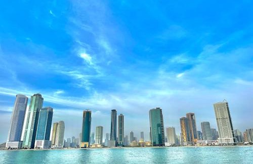 Al Mamzar Apartment | Exclusive Beach Apartment with Pool & Child-Friendly Amenities