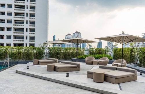 Khlong Tan Nuea Condo | 1 BR/OD/Serviced/Monthly