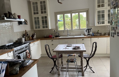 Pleneuf-Val-Andre House | Tranquil Room with Sea View, Perfect for Families