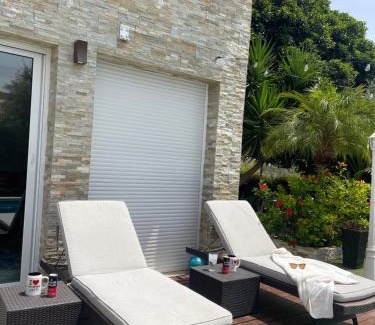 San Vicente del Raspeig House | Inviting Poolside Suite with Ocean View & High Guest Rating