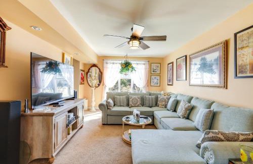 Lower Township House | 1 Mi to Beach Eclectic Home in North Cape May!