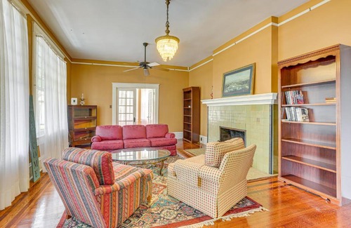 Meridian House | 1 Mi to Dtwn Meridian Historic Home with Porch!