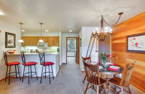 Lakeside Village Condo | Premier Lakefront Retreat Steps from Keystone Ski Lift
