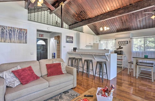 Crestline Cottage | Unforgettable Lake Gregory Cabin: Deck and Grill Retreat