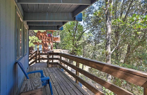Crestline Cottage | Unforgettable Lake Gregory Cabin: Deck and Grill Retreat