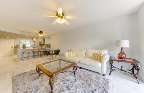 Island Estates Apartment | 1 Mi to Lantana Beach Canal-View Condo with Pool
