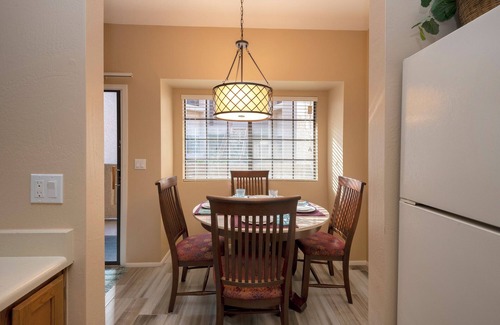 Mesa Condo | Relaxing Retreat: 1 Mile from A's Stadium with Pool & Spa