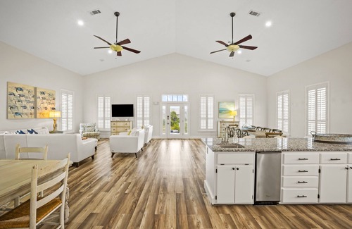 Grayton Beach House | Coastal Retreat: Walk to Beach with Heated Private Pool