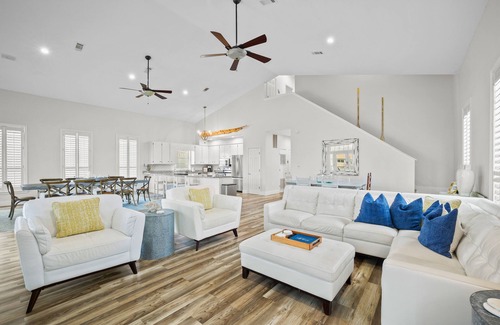 Grayton Beach House | Coastal Retreat: Walk to Beach with Heated Private Pool