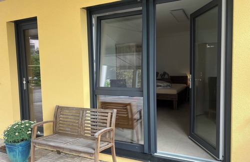 Singen Apartment | Cozy One-Room Apartment with Terrace near Lake Constance