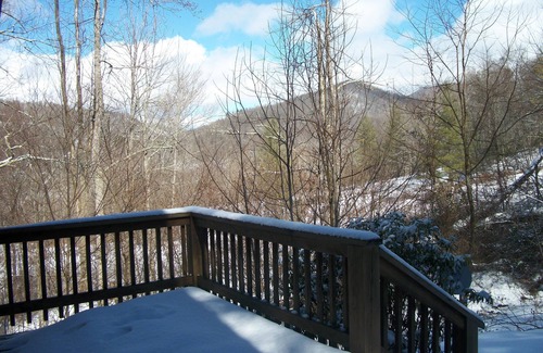 Plumtree Cabin | Discover 100 Acres of Mountain Splendor: Pet Friendly Stay