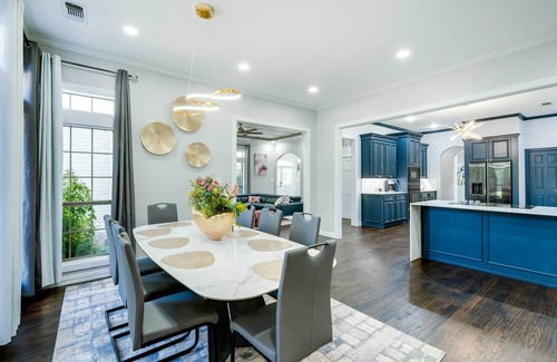 McKinney Villa | Exquisite Texas Villa with Pool, Pond & 10 Acres of Serenity
