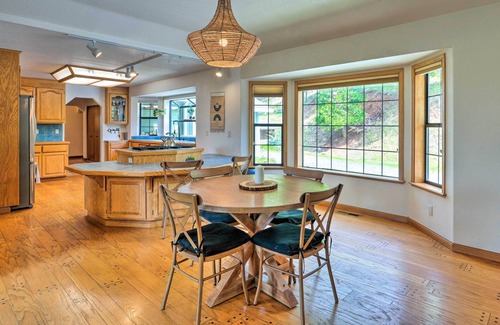 Apple Hill House | Inviting Apple Hill Home: 10 Acres with Scenic Views