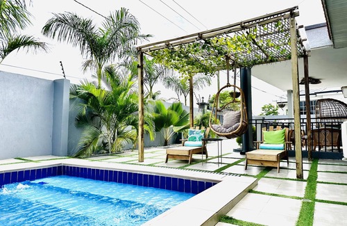Adenta Villa | Elegant Villa with Private Pool, Hot Tub & Bar Experience