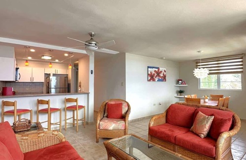 Bajura Condo | Beachfront Penthouse at Jobos Beach with Ocean Views