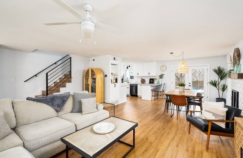 West Congress House | Top-Rated Home with Pool & Outdoor TV, 10 Min to Downtown
