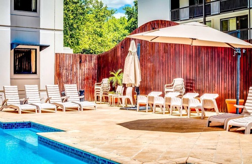 Perth Central Business District Apartment | Charming 2BR City Resort with Pool and Gym Access