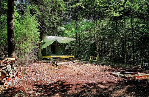 North Jay RV Rental | Family-Friendly 100 Acre Whispering Woods - Guest Rated 10/10