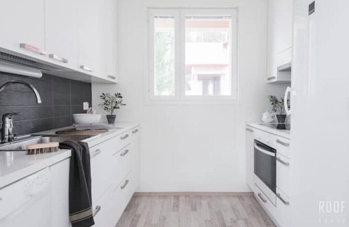 Koillinen District House | Modern Duplex with Private Yard in Heart of Helsinki