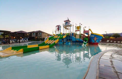 Santa Clara House | Retreat 103/104: Resort View & Private Hot Tub Awaits