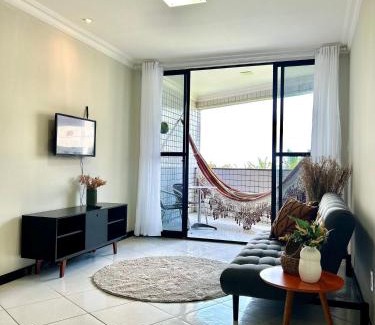 Sao Luis Apartment | Pet-Friendly Beach Litorânea with Ocean View & Pool