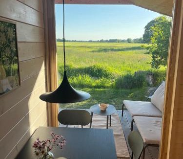 Bleckede House | Cozy Tinyhouse with Meadow Views - Pet & Child Friendly