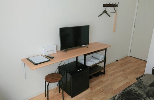 Sarabetsu Hotel | Comfortable Twin Room in Kasai-gun, Hokkaidō with Kitchen